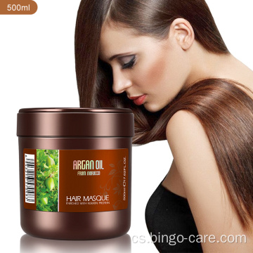 Výživná hydratační maska ​​na vlasy s arganovým olejem
